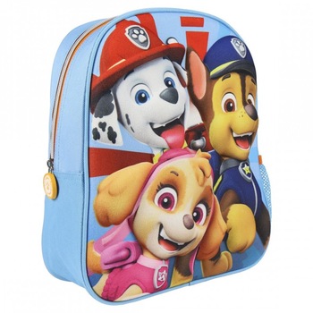 Ghiozdan Paw Patrol 3D 31x26x10cm, Multicolor Ghiozdan Paw Patrol 3D 31x26x10cm, Multicolor