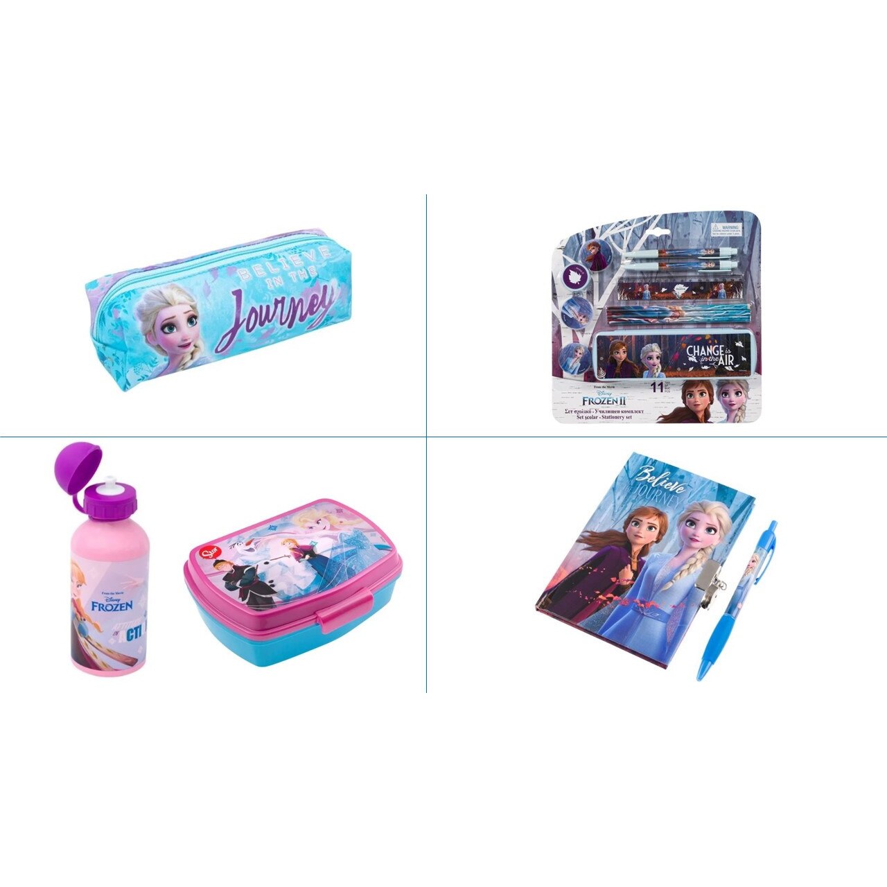 Set Ghiozdan Tip Troler Frozen Cu Accesorii 11 In 1 Emag Ro