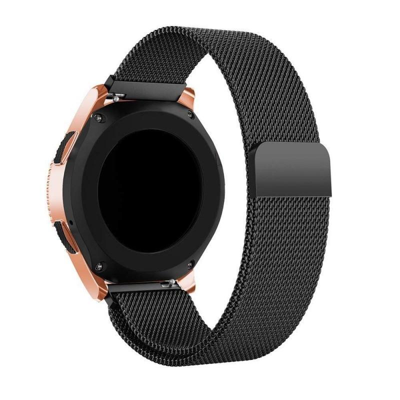 Curea otel inoxidabil Tech-Protect Milaneseband Samsung Galaxy Watch 3 (45mm) Black