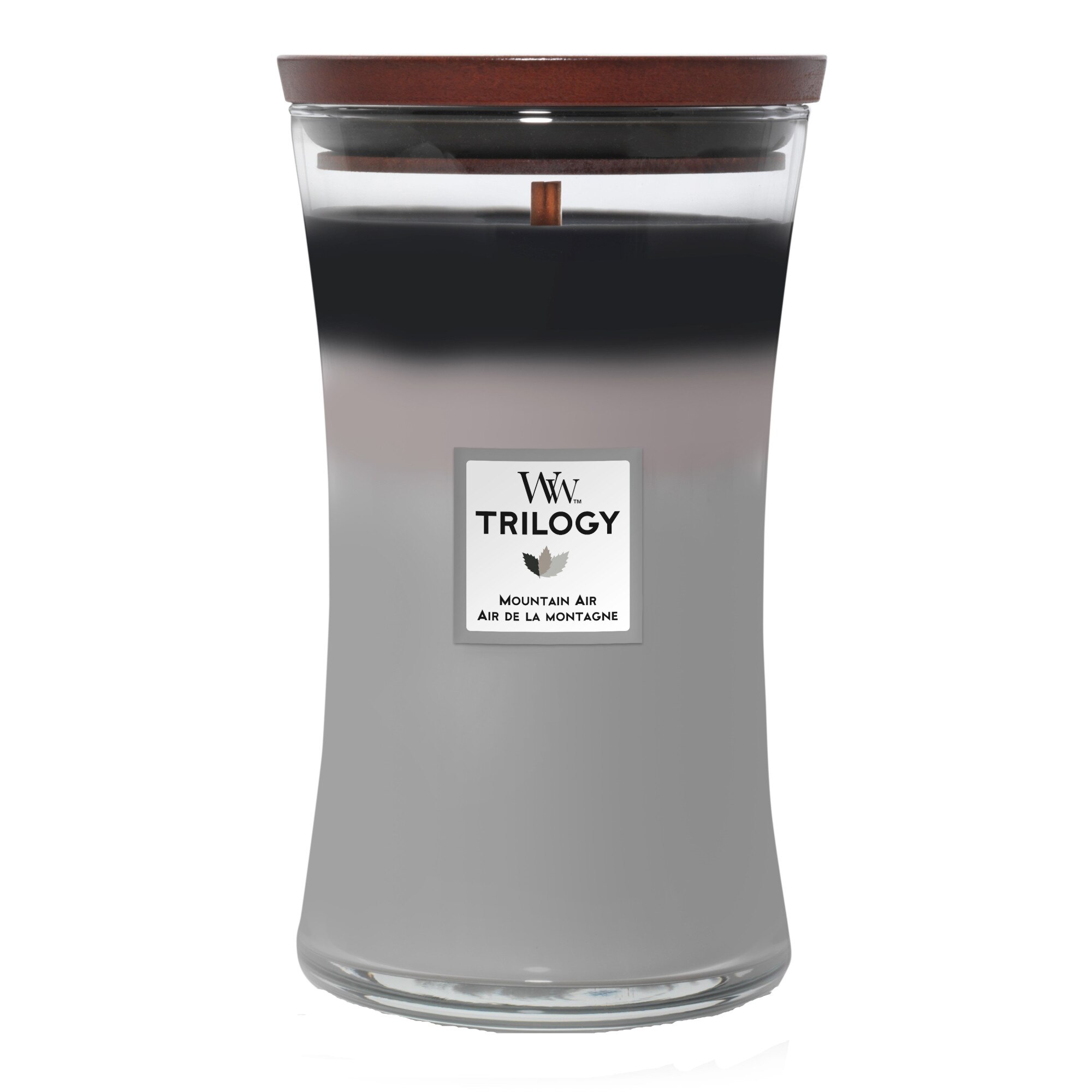 Lumanare Parfumata Borcan Mare Trilogy Mountain Air, WoodWick®