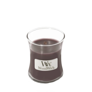 Lumanare Parfumata Borcan Mic Sueded Sandalwood, WoodWick® Lumanare Parfumata Borcan Mic Sueded Sandalwood, WoodWick®