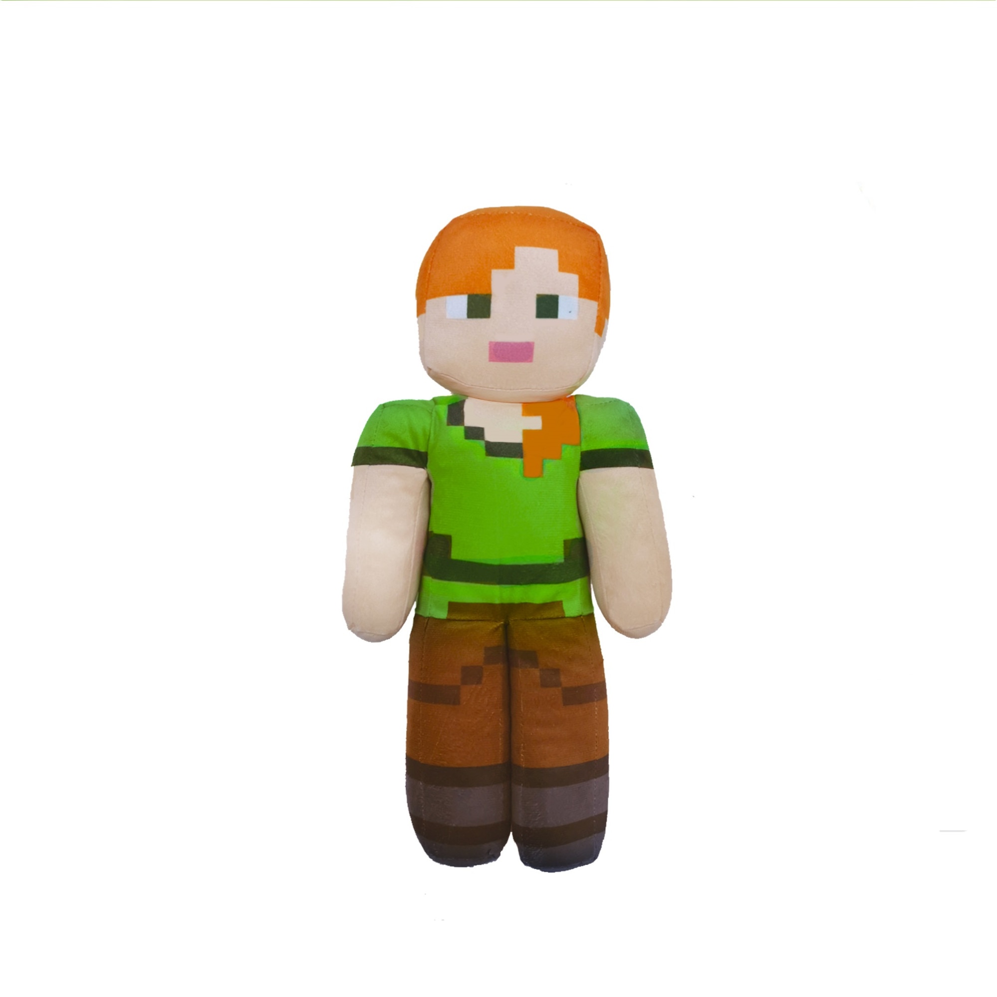 Jucarie plus, Minecraft Mojang, Alex, 30 cm, Multicolor