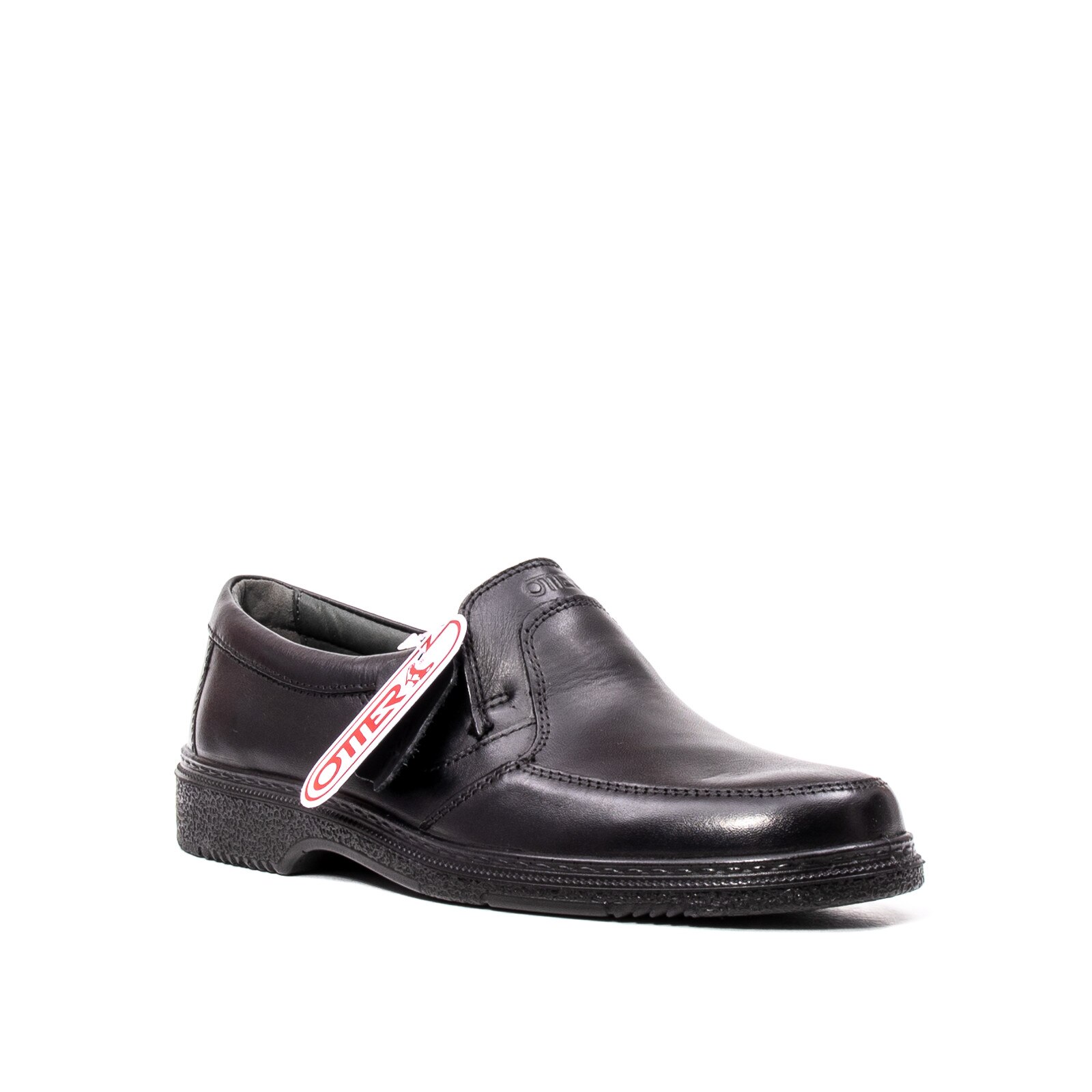 Pantofi casual barbat, piele naturala, OT27850 01-N 9610, Negru