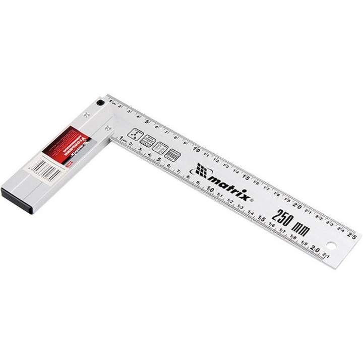 Echer, 300 mm, din aluminiu, turnat MTX