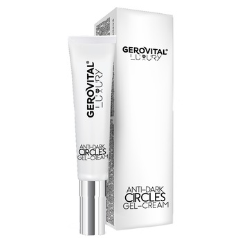 Crema gel anticearcan Gerovital Luxury, 15 ml Crema gel anticearcan Gerovital Luxury, 15 ml
