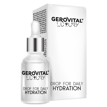 Picatura pentru hidratare zilnica Gerovital Luxury, 15 ml Picatura pentru hidratare zilnica Gerovital Luxury, 15 ml