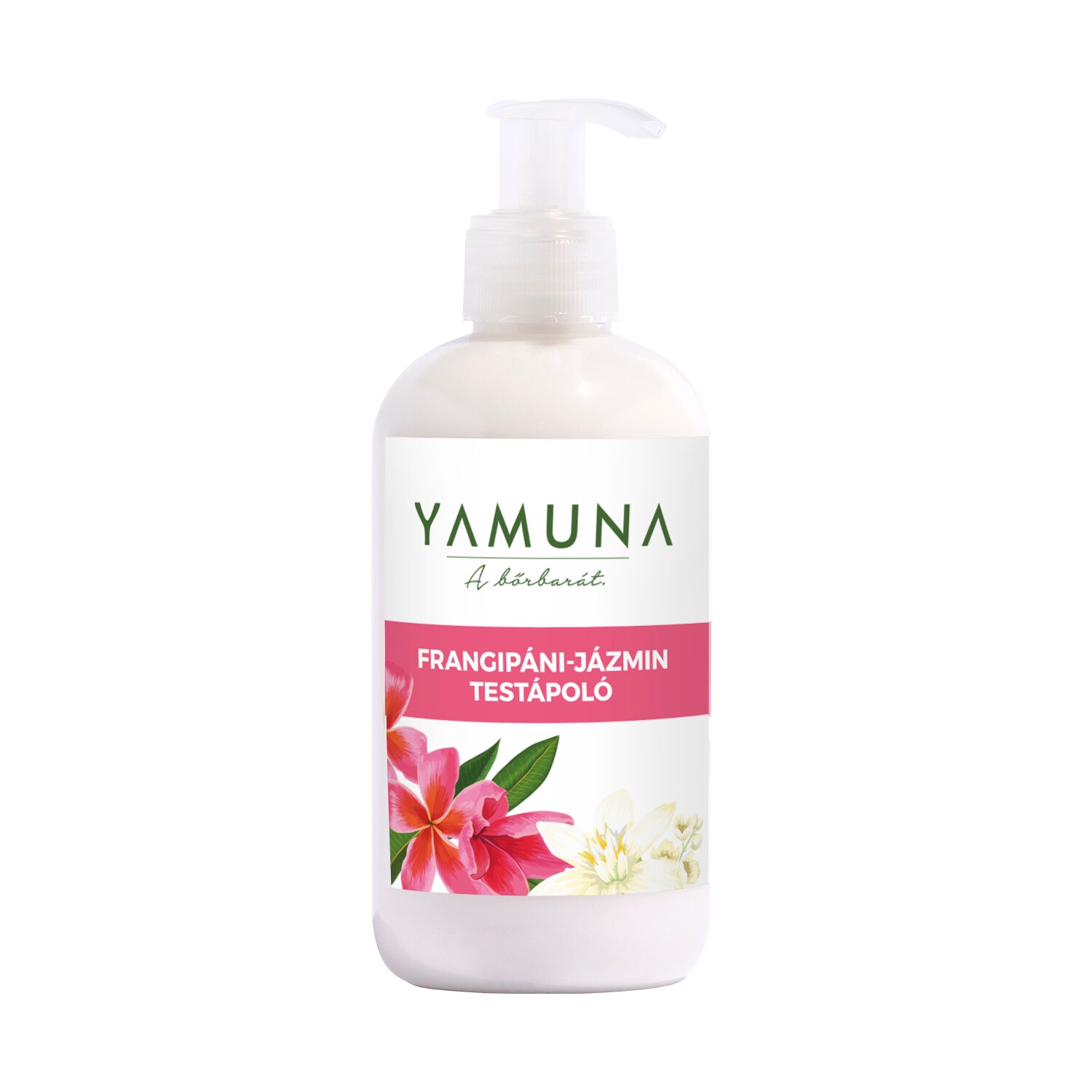 Lotiune corp Frangipani si Iasomie, Yamuna, 250 ml
