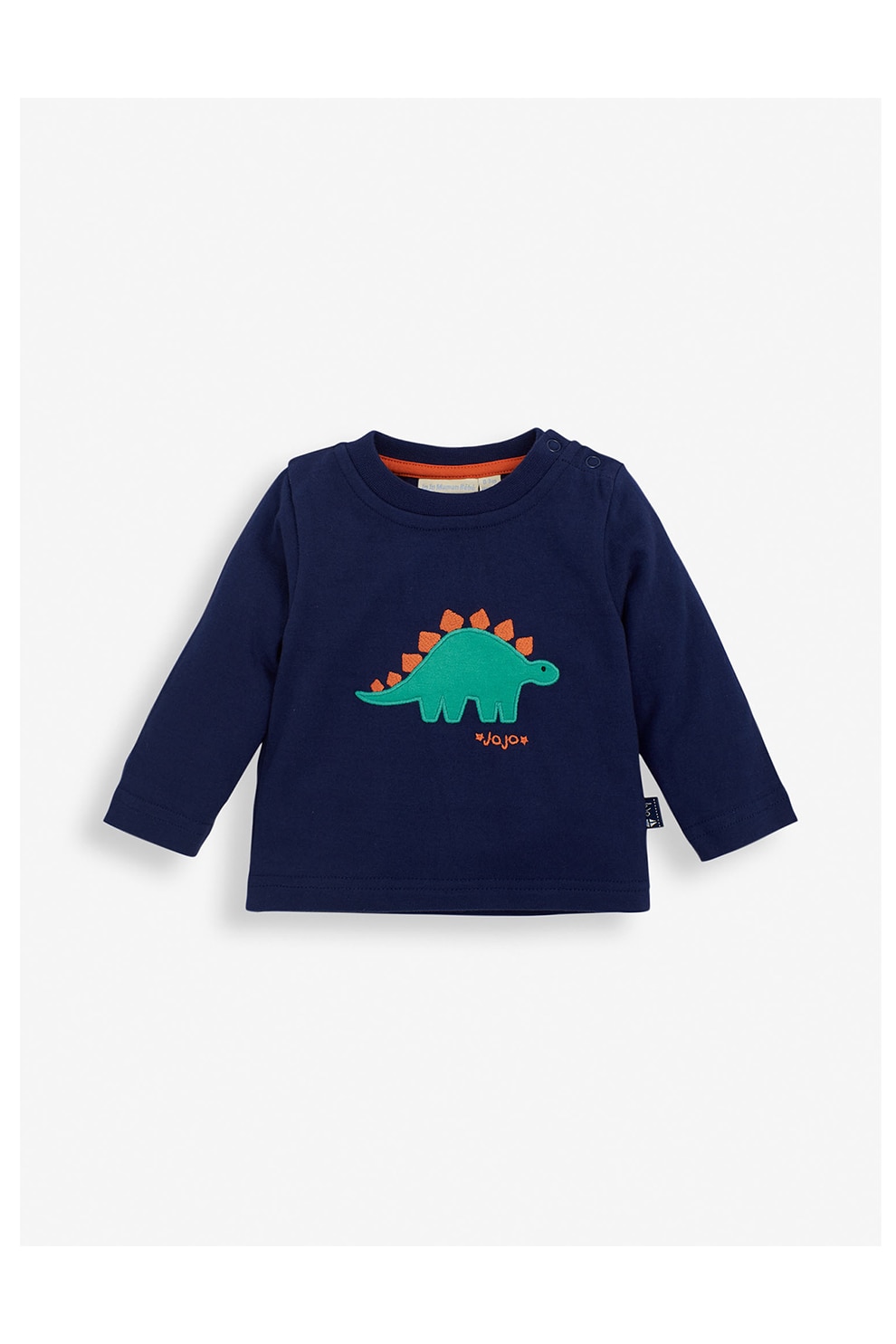 JoJo Maman Bebe, Bluza sport cu model grafic, Bleumarin, 78 CM