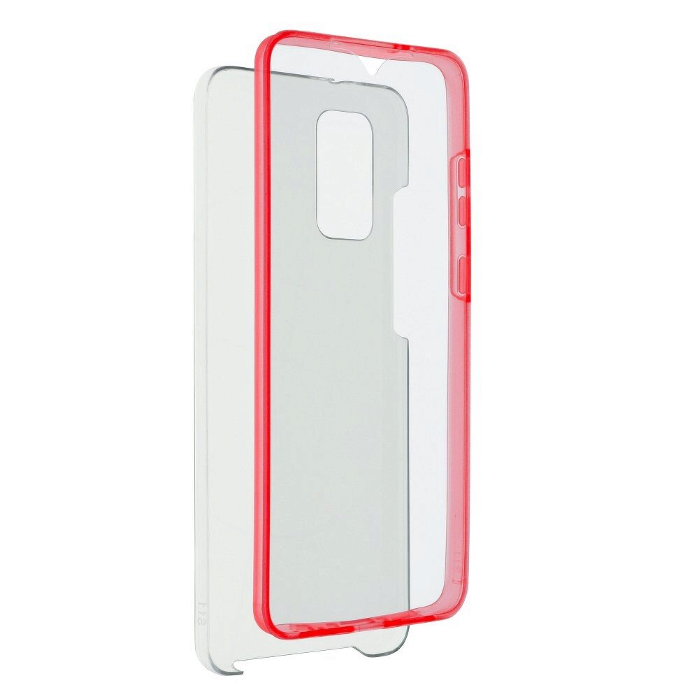 Husa 360° Premium (Policarbonat&TPU) pentru Samsung Galaxy A41, Rosu