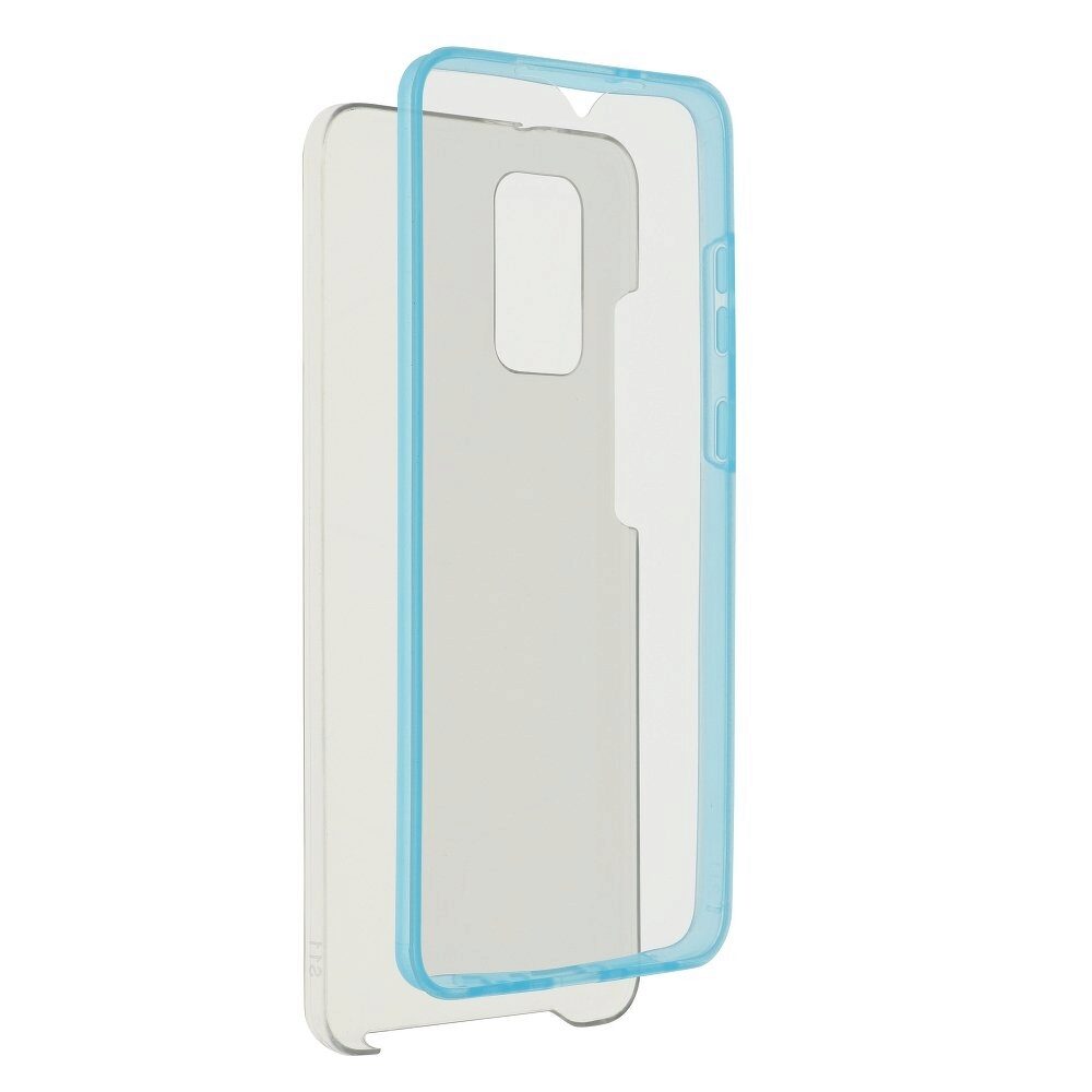 Husa 360° Premium (Policarbonat&TPU) pentru Samsung Galaxy A41, Albastru