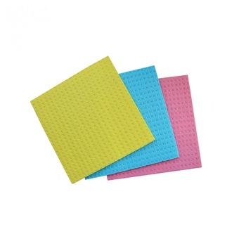 Set 3 lavete absorbante eco, 16x15.5 cm Set 3 lavete absorbante eco, 16x15.5 cm
