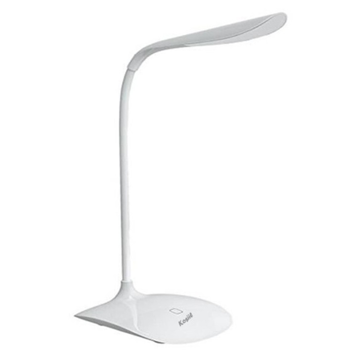 Protectia ochilor lampa de birou cu led si control tactil, 3 niveluri de luminozitate, USB baterie reincarcabila, 3 W, Alb