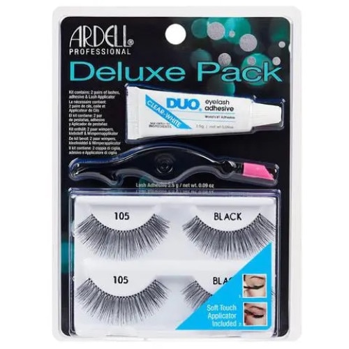 Kit Ardell Deluxe Pack 105 Black cu aplicator