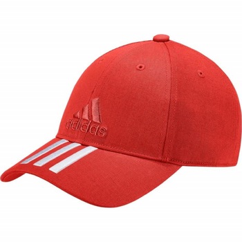 Sapca Adidas Six Panel 3 Stripe, rosu Sapca Adidas Six Panel 3 Stripe, rosu