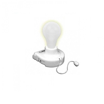 Bec De Iluminat Stick Up Bulb Fara Fir Cu Intrerupator, Material Plastic, Culoare Alb Bec De Iluminat Stick Up Bulb Fara Fir Cu Intrerupator, Material Plastic, Culoare Alb
