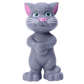 Jucarie vorbitoare Talking Tom, Gri, + 3 ani Jucarie vorbitoare Talking Tom, Gri, + 3 ani