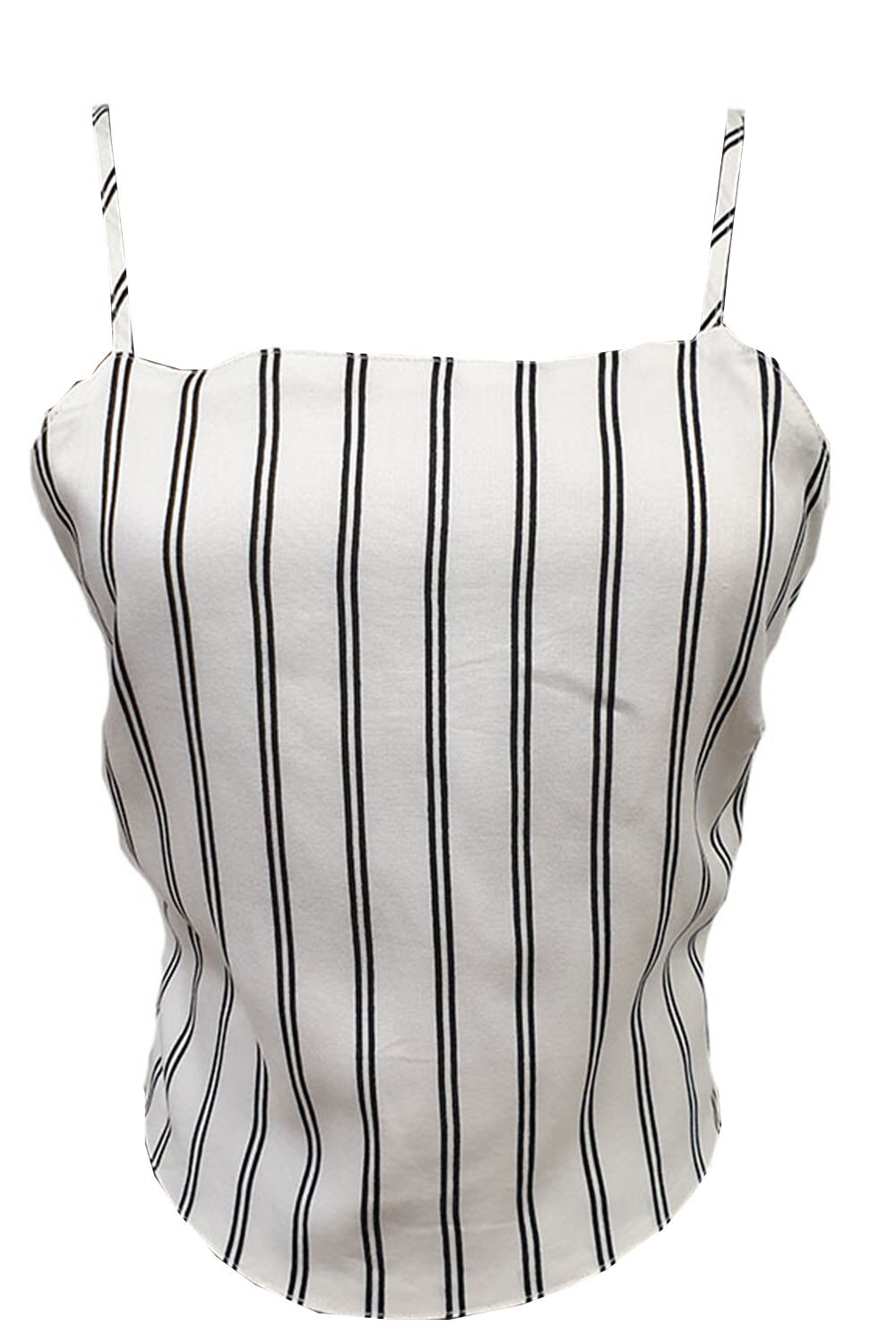 Top dama Tally Weijl,culoare alb cu dungi negre ,marime S