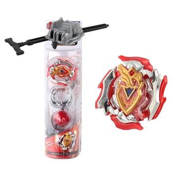 Jucarie set lansator tip BeyBlade Super Hero, 4 piese, multicolor, + 6 ani Jucarie set lansator tip BeyBlade Super Hero, 4 piese, multicolor, + 6 ani