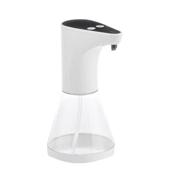 Dozator pentru sapun cu senzor, 480 ml, alimentare baterii, alb Dozator pentru sapun cu senzor, 480 ml, alimentare baterii, alb