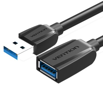 Cablul de extensie ,USB 3.0 Mama -USB 3.0 Tata ,3 metri,Vention Cablul de extensie ,USB 3.0 Mama -USB 3.0 Tata ,3 metri,Vention