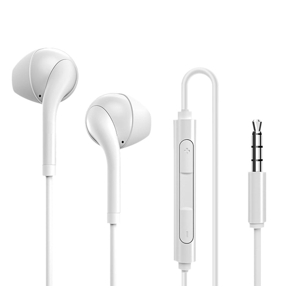 Casti audio sport Havit F3 cu microfon,control volum, albe