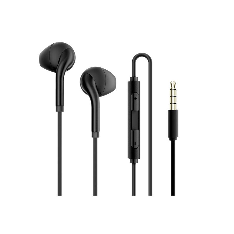 Casti audio sport Havit F3 cu microfon,control volum, negru