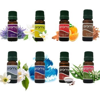 Set Ulei esential / parfumat , 8 bucati x 10 ml - Lavanda , Vanilie , Balsamic , Portocale & Scortisoare, Mosc Alb, Lacramioare, Marin , Santal Set Ulei esential / parfumat , 8 bucati x 10 ml - Lavanda , Vanilie , Balsamic , Portocale & Scortisoare, Mosc Alb, Lacramioare, Marin , Santal