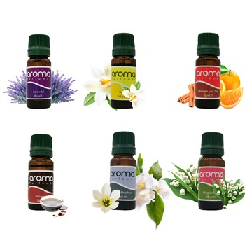 Set Ulei esential / parfumat , 6 bucati x 10 ml - Lavanda , Marin , Fructe de padure, Violete, Talkum, Condimente Set Ulei esential / parfumat , 6 bucati x 10 ml - Lavanda , Marin , Fructe de padure, Violete, Talkum, Condimente