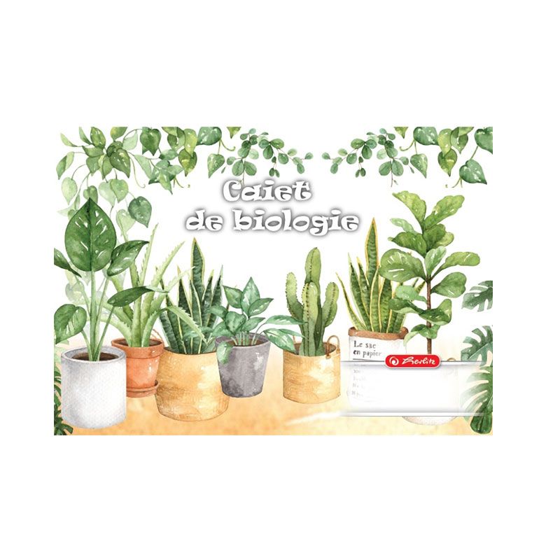 Caiet biologie 24 file Herlitz