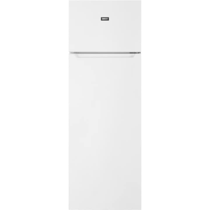 Zanussi ZTAN28FW0 kétajtós hűtőszekrény, M:160 cm, 201L, F energiaosztály, fehér
