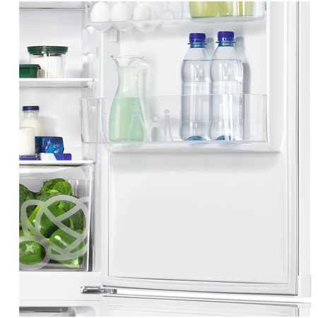 Combina frigorifica Zanussi ZNLN34FW2, 329 l, Clasa F, H 185 cm, Alb