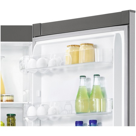 Combina frigorifica Zanussi ZNLN34FX2, 329 l, Clasa F, H 185 cm, Inox antiamprenta