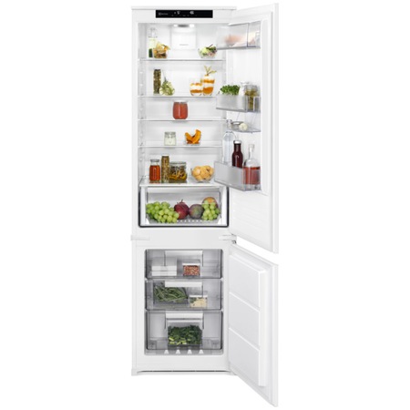 Combina frigorifica incorporabila Electrolux ENS6TE19S, 273 l, Clasa E, No Frost, Long fresh, Control touch, MultiSpace, H 189 cm