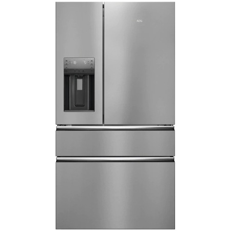 Combina frigorifica AEG RMB954F9VX, 541 l, Clasa F, Full No Frost, Wi-Fi, Dispenser apa, Long fresh, CustomFlex, MultiFlow, H 178 cm, Inox antiamprenta
