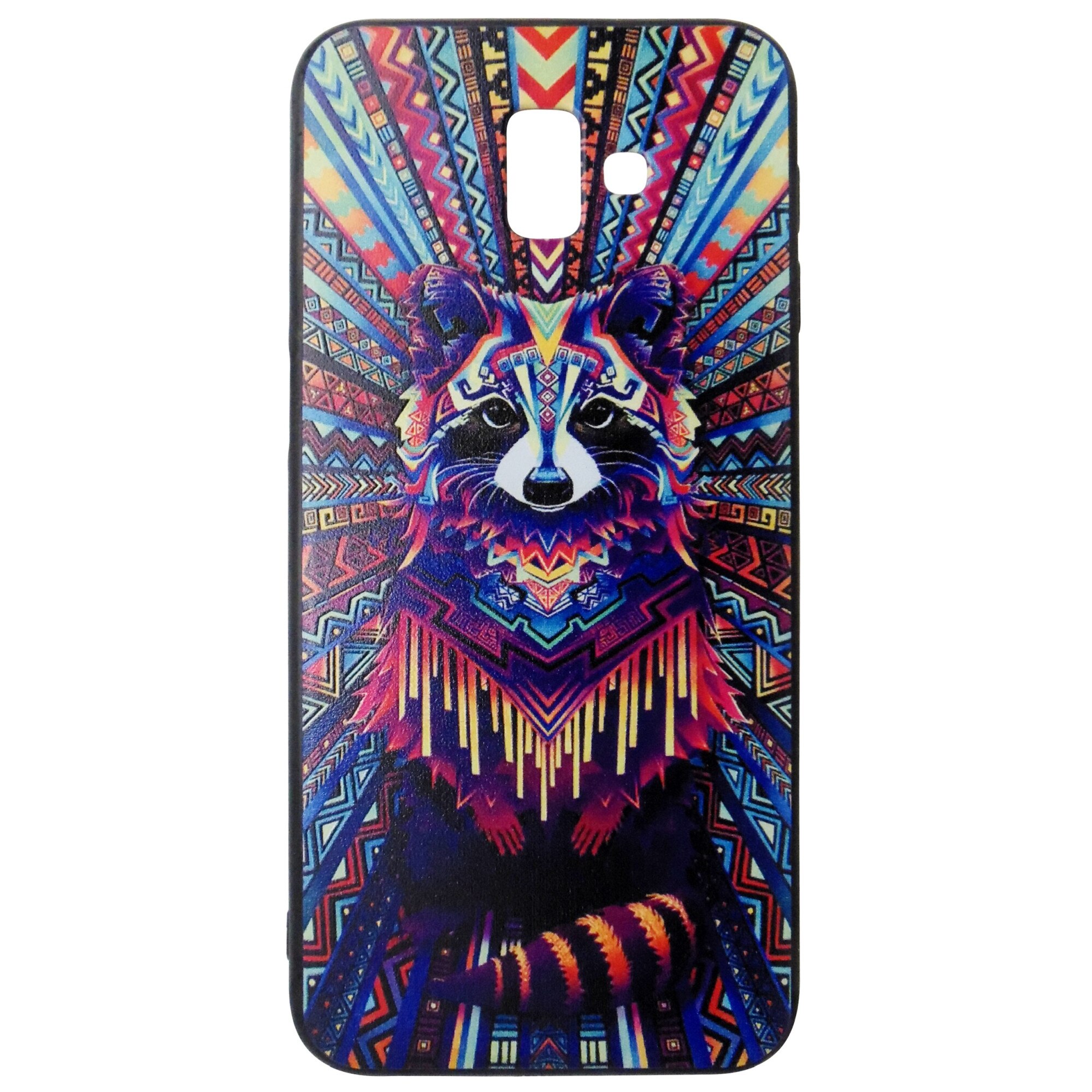 Husa tip capac spate WK Design Foto silicon TPU + plastic multicolor pentru Samsung Galaxy J6 Plus 2018 (SM-J610)