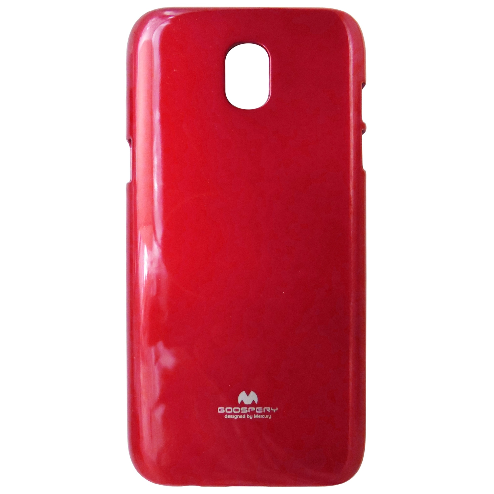 Husa silicon TPU Mercury Goospery Jelly rosu sidefat pentru Samsung Galaxy J5 2017 (SM-J530)