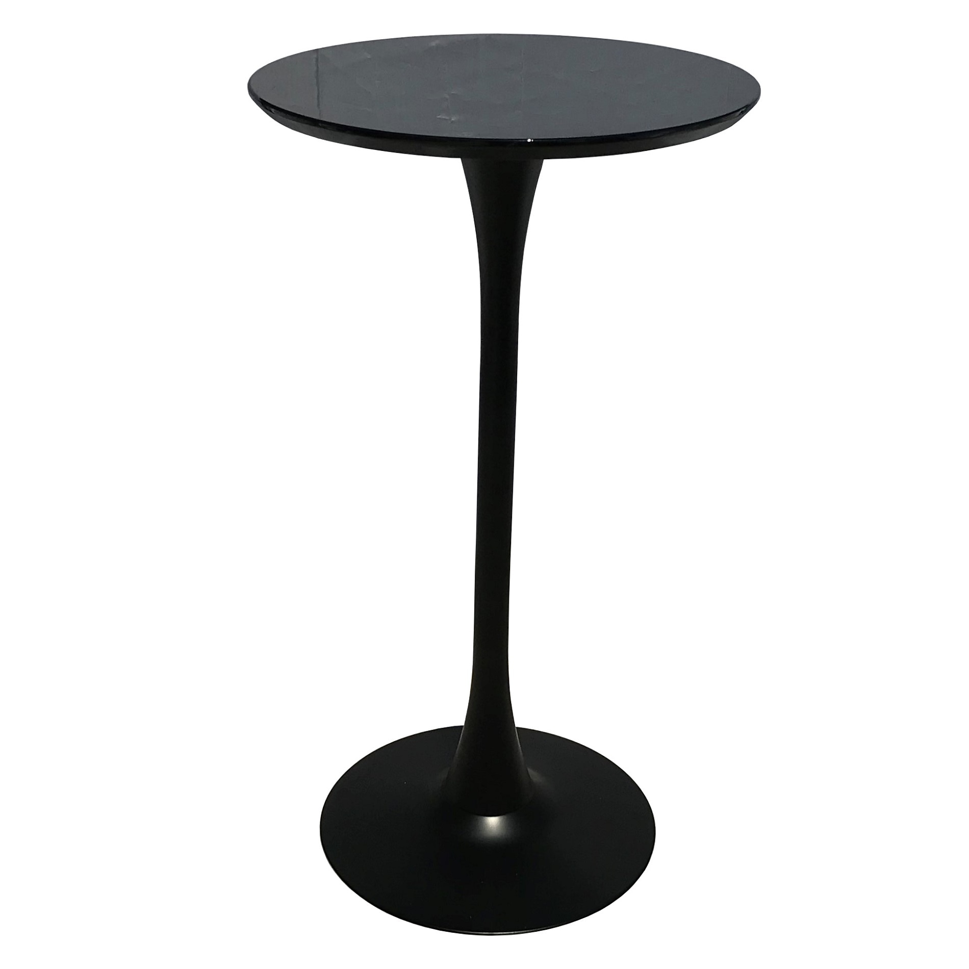 Masa bar Raki Aspen 60x100cm culoare neagra