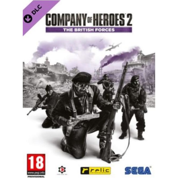 Joc Company of Heroes 2 - The British Forces Steam Key Europe PC (Cod Activare Instant)