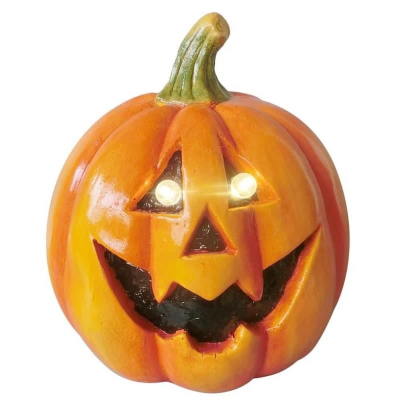 Decoratiune gradina Strend Pro Xecco 2415, ceramica, 2xLed, dimensiune 27.5 x 27.5 x 30 cm