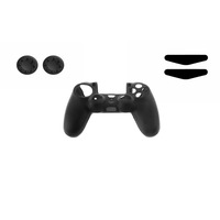 husa neagra playstation ps 4 plus set thumb grip si sticker led imagen 11_0_
0