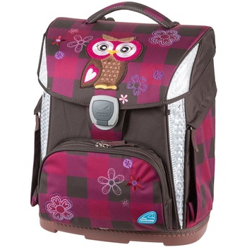 Ghiozdan echipat cu sac de sport si penar Schneiders, OLlivia the Owl, burgundi Ghiozdan echipat cu sac de sport si penar Schneiders, OLlivia the Owl, burgundi