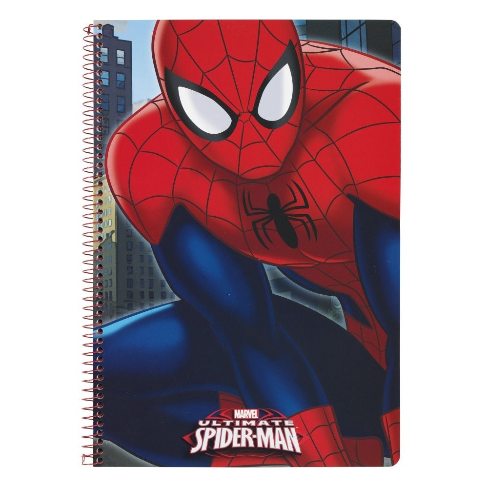 Caiet 80 file A4 Spiderman cu spira