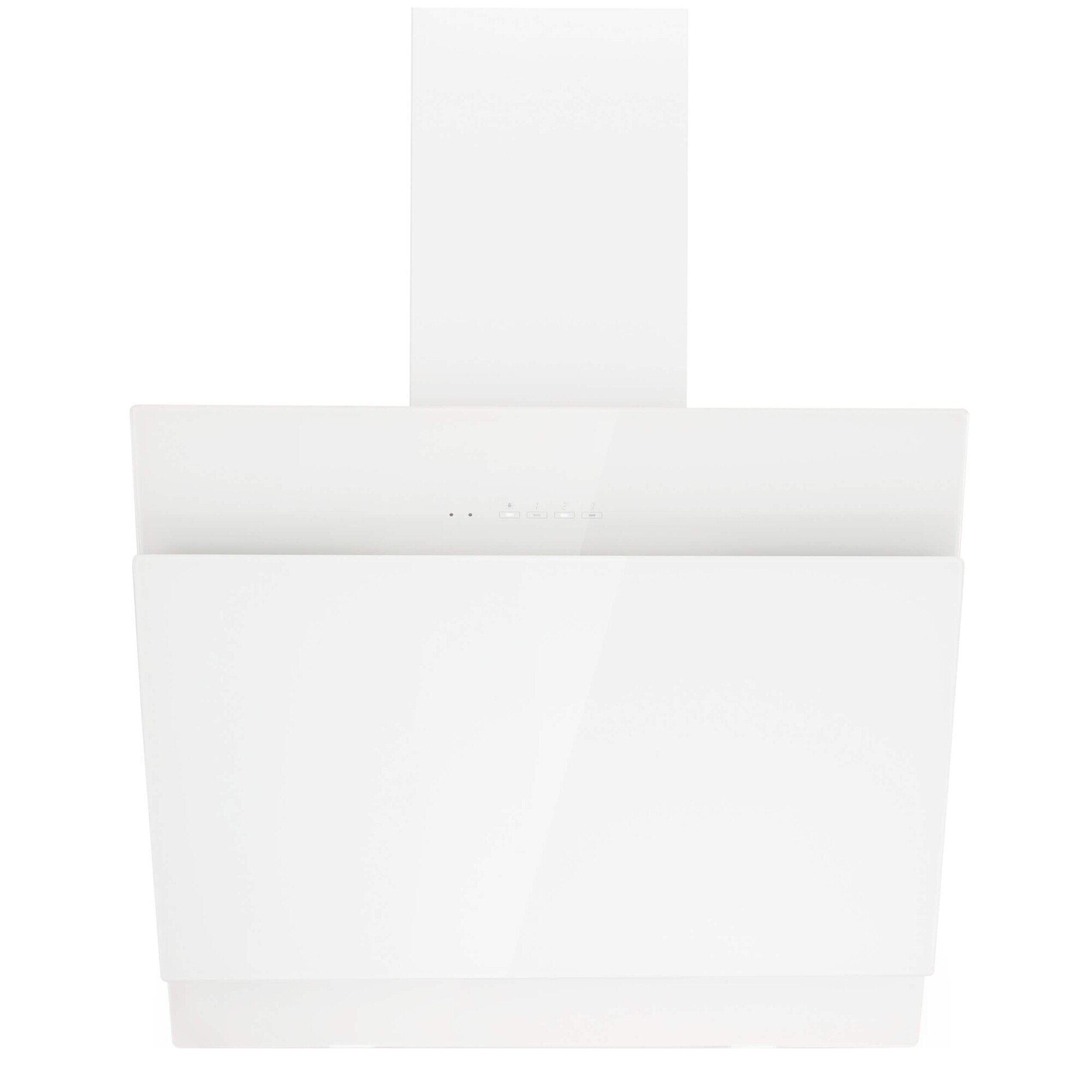 Hota LDK Carnetto 2010 White 60, Putere absorbtie 650 mc/h, 1 motor, 60 cm, Sticla, Alb