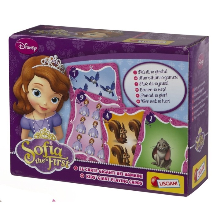 Nagy játékkártyák Sofia the First
