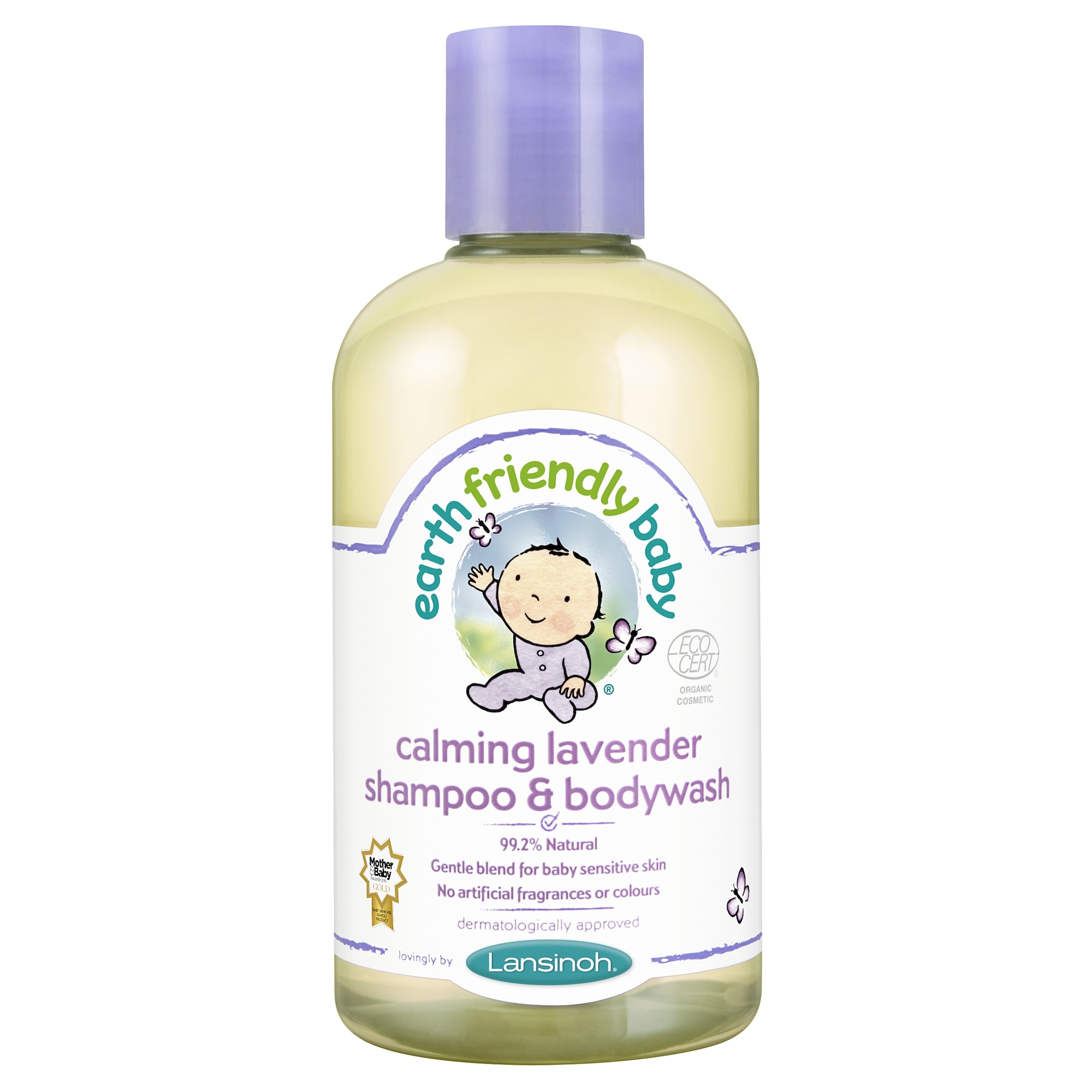 Sampon si gel de dus eco Earth Friendly, levantica, 250 ml