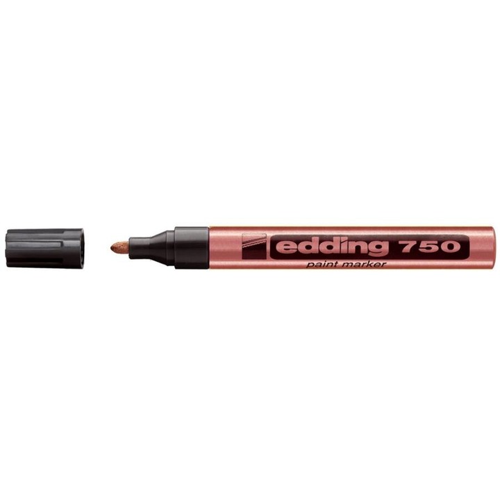 Лак маркер EDDING 750 2-4 мм, Бронз