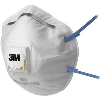 Set 10 masti de protectie respiratorie FFP2 3M™ 8822, NR D cu valva Cool Flow™, certificat CE 2797 Set 10 masti de protectie respiratorie FFP2 3M™ 8822, NR D cu valva Cool Flow™, certificat CE 2797