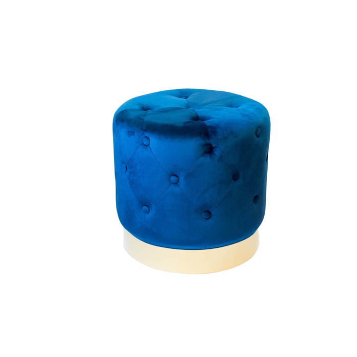 Кадифена табуретка TONY'S DECOR, 44x44 см