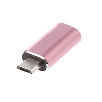 adaptor aluminium type c to lightning mtp premium rose red silver pentru applehuawei samsung sony lg imagen 59_0_
0
