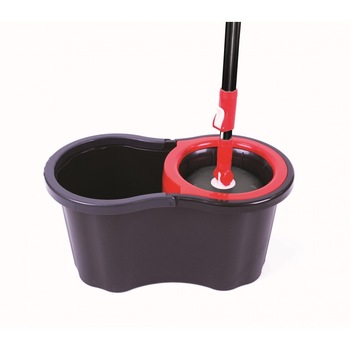 Galeata cu mop rotativ,rezerva,15 L, negru Galeata cu mop rotativ,rezerva,15 L, negru